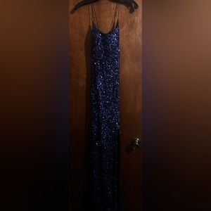Size 10 blue primavera prom dress